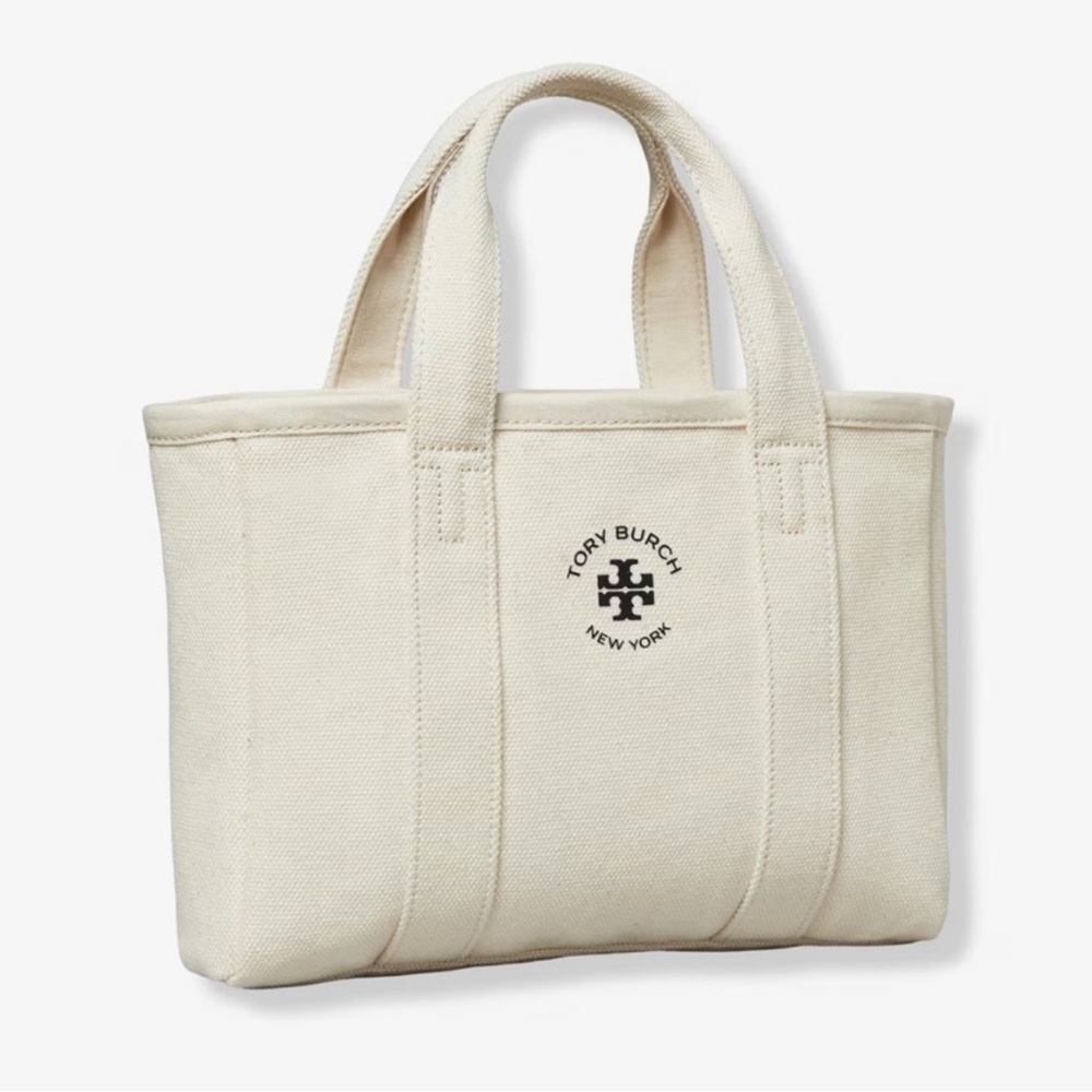 Tory Burch Mini Mercer Street Canvas Tote